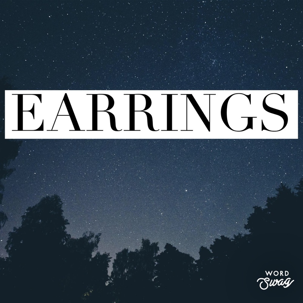 Earrings for Sale!